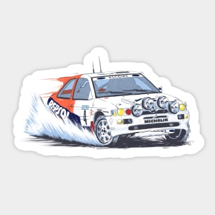 Ford Escort RS Cosworth WRC Sticker